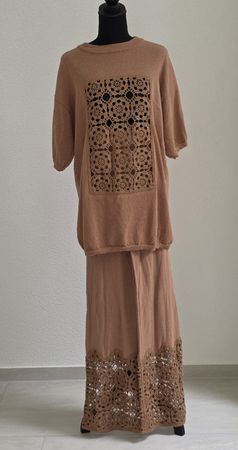 MNG Häkel-Hosen & Pulli Set Gr. S Sommerliche Freizeitmödel!
