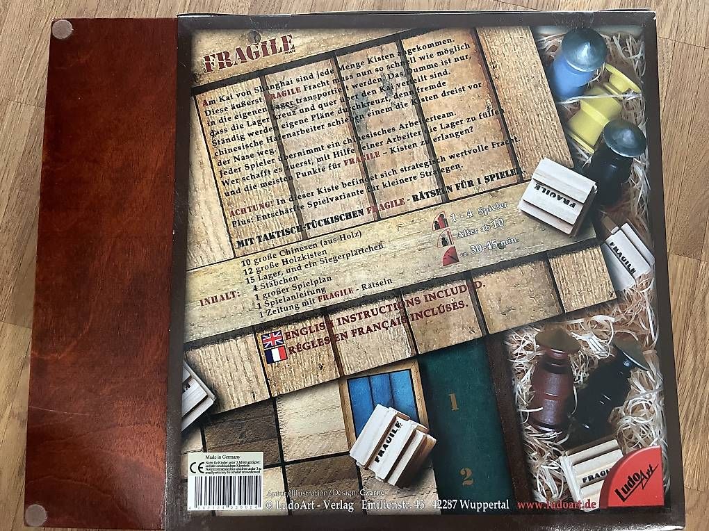 Giochi: Brettspiel Fragile - Holzbox – Usato da Biel/Bienne venduto da Hamamlezi 1