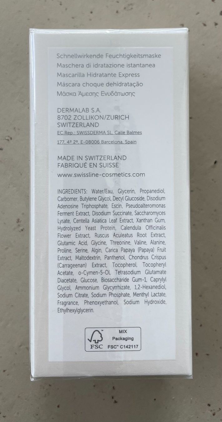 Cura del viso: Hydrolic Mask von Swiss Line - Neu – Nuovo e nell'imballaggio originale da Zürich venduto da Pasci02 1