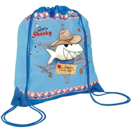 2 Sportbeutel 1 x T-Rex, 1 x Sharky