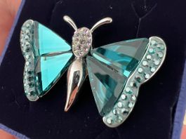 SWAROVSKI Schmetterling Brosche NEU