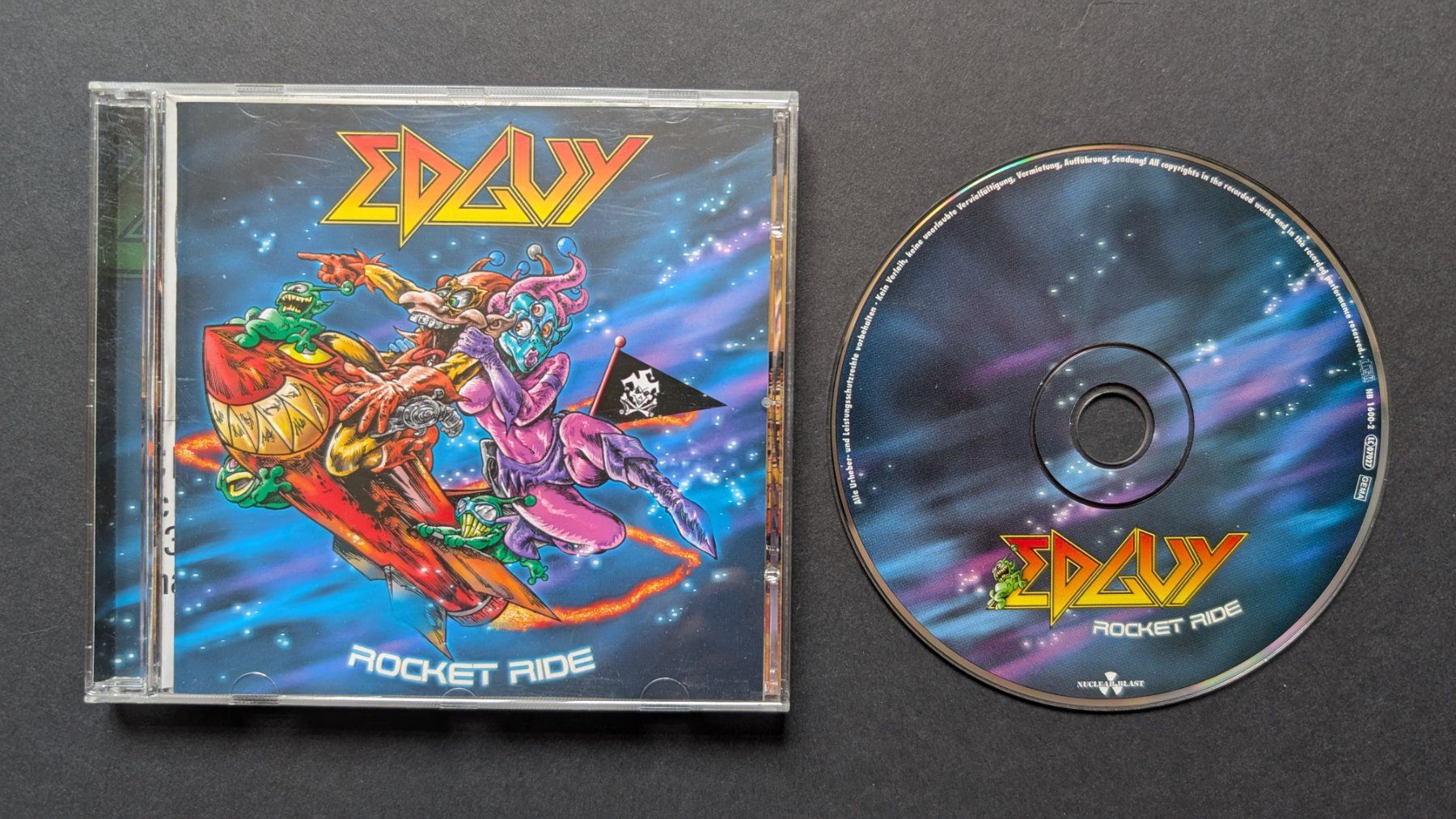 CDs: Edguy | Rocket Ride  | CD – D'occasion à Bottmingen par dan_c5wb