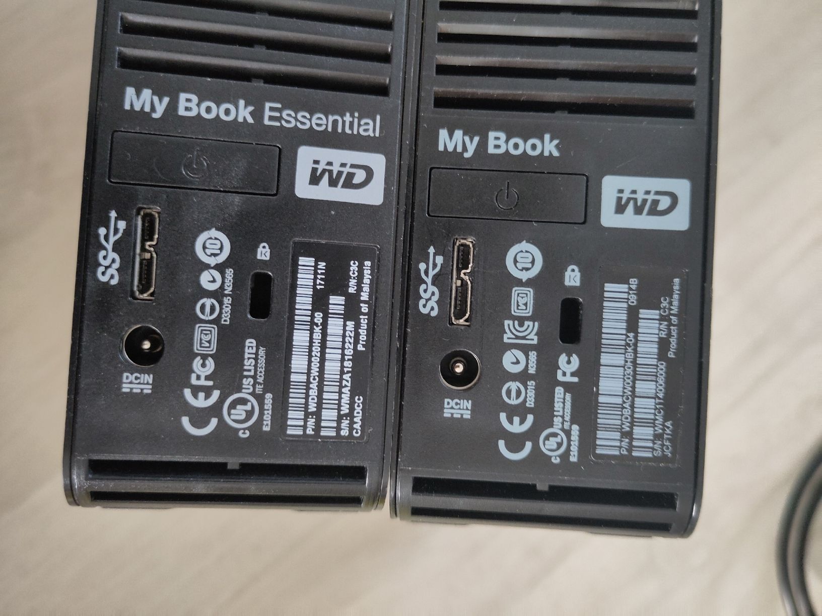 Western Digital Harddisks: 2x WD Mybook 2TB & 3TB – Gebraucht aus Sargans von sve_hjs5 3