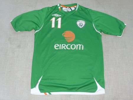 Umbro Irland Trikot Gr. M ! 2006-2008 ! Home ! Original #11