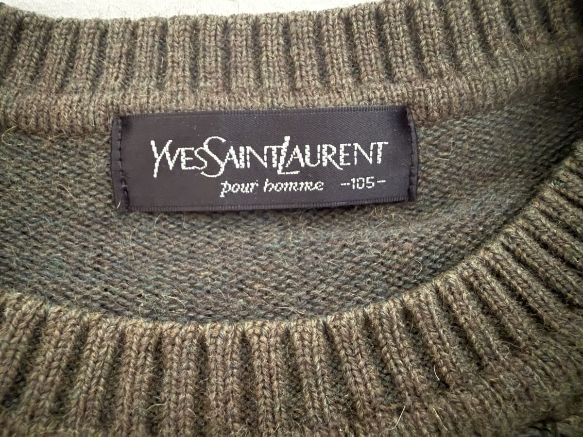 Saint Laurent Maglioni & Felpe: Yves Saint Laurent Wolle Pullover – Usato da Stallikon venduto da Weihnachtsgnom 2