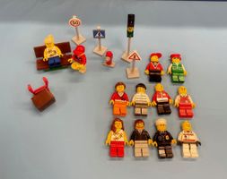 Teile u. Figuren zu Set 8401 Minifigure Collection u. a.