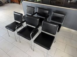 Set von 6 Bauhaus Designer Vintage Stühle