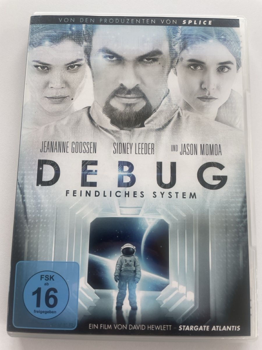 Tous les DVDs: Debug - Feindliches System DVD mit Jason Momoa, Top Zustand! – D'occasion à Sargans par Didis