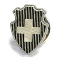 Schweizer Kreuz Wappen Pin
