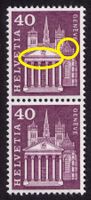 1960/63_362L_ Abart "SENKRECHTE WISCHSTRICHE"_ Schön !! **