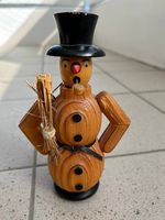 Räuchermännchen Schneemann Erzgebirge