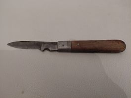 Vintage Taschenmesser mit Holzgriff, ideales Sammlerstück