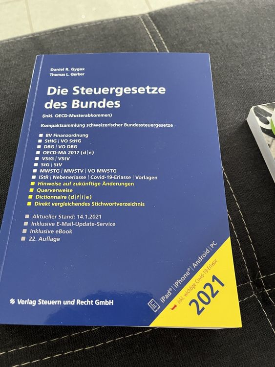 Die Steuergesetze Des Bundes | Kaufen Auf Ricardo