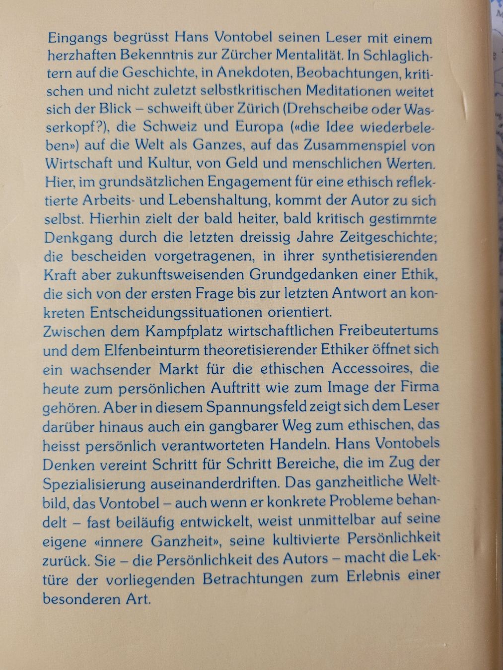 Libri: Unverbucht von Hans Vontobel – Usato da Lumbrein venduto da GC67 1