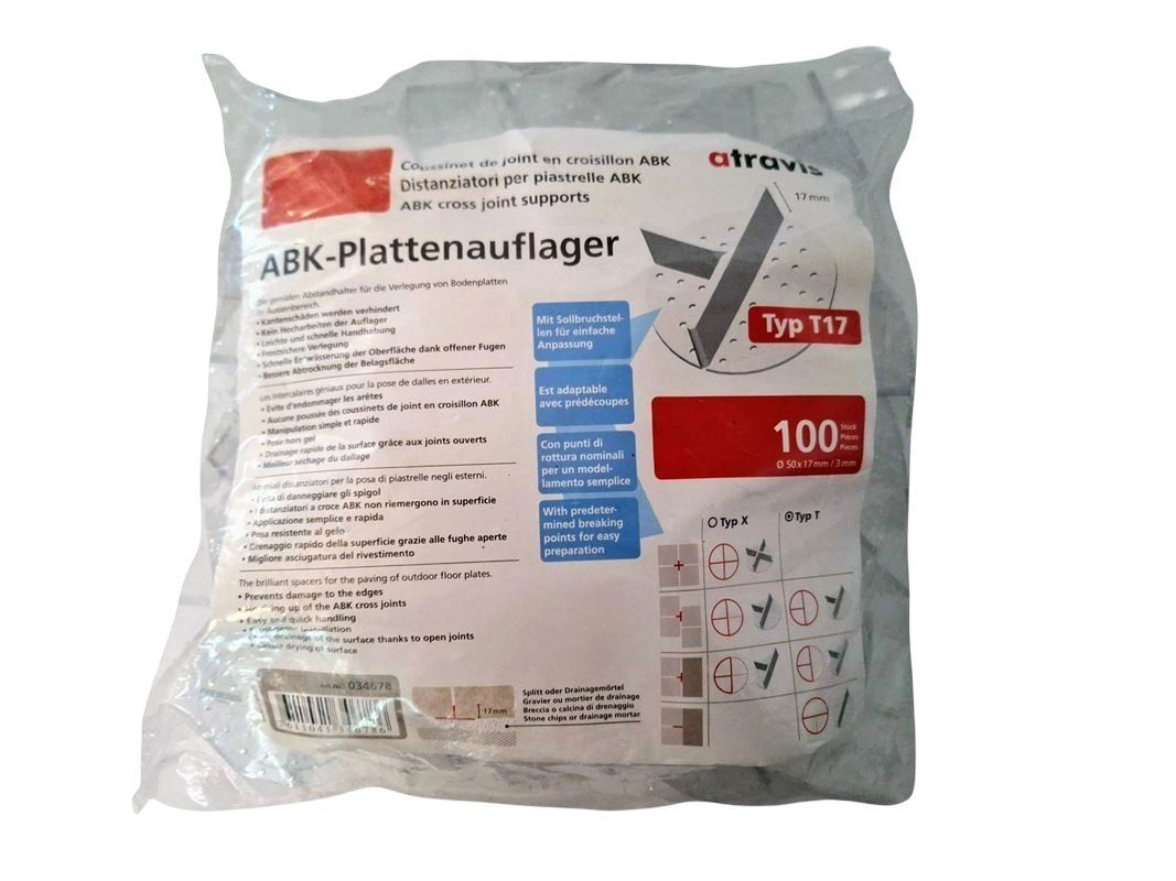 Piatti di portata: ATRAVIS ABK-Plattenauflager Typ T17 – Nuovo (secondo la descrizione) da Breitenbach venduto da Restwert_Breitenbach