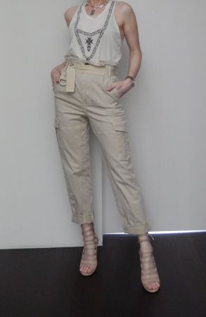 Orig. FRAME Paperbag-Cargohose Gr. 36