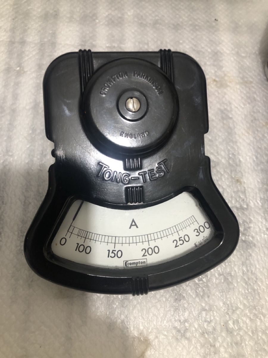 Misurare: Vintage Tong-Test  Amperemeter Set  0-800A – Usato da Biel-Bienne venduto da alos07 2