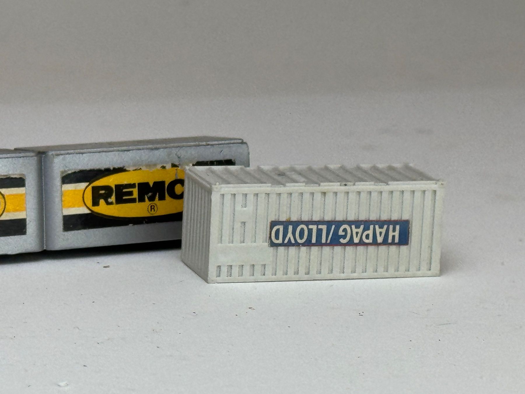 Roco Modellini di ferrovie: GB5- Röwa  und andere Container 3 STK – Usato da Elm venduto da Wikmtz 2