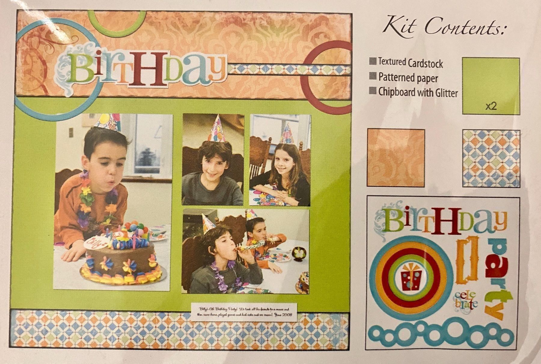 Altro in Bricolage: Scrapbook Paper Kit -Birthday – Nuovo e nell'imballaggio originale da Wichtrach venduto da Mona1994 2