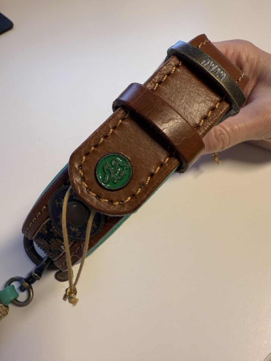 Leine & Halsband: Hundehalsband Leder, Vintage look – Neu (gemäss Beschreibung) aus Kölliken von pho_2wcw 2