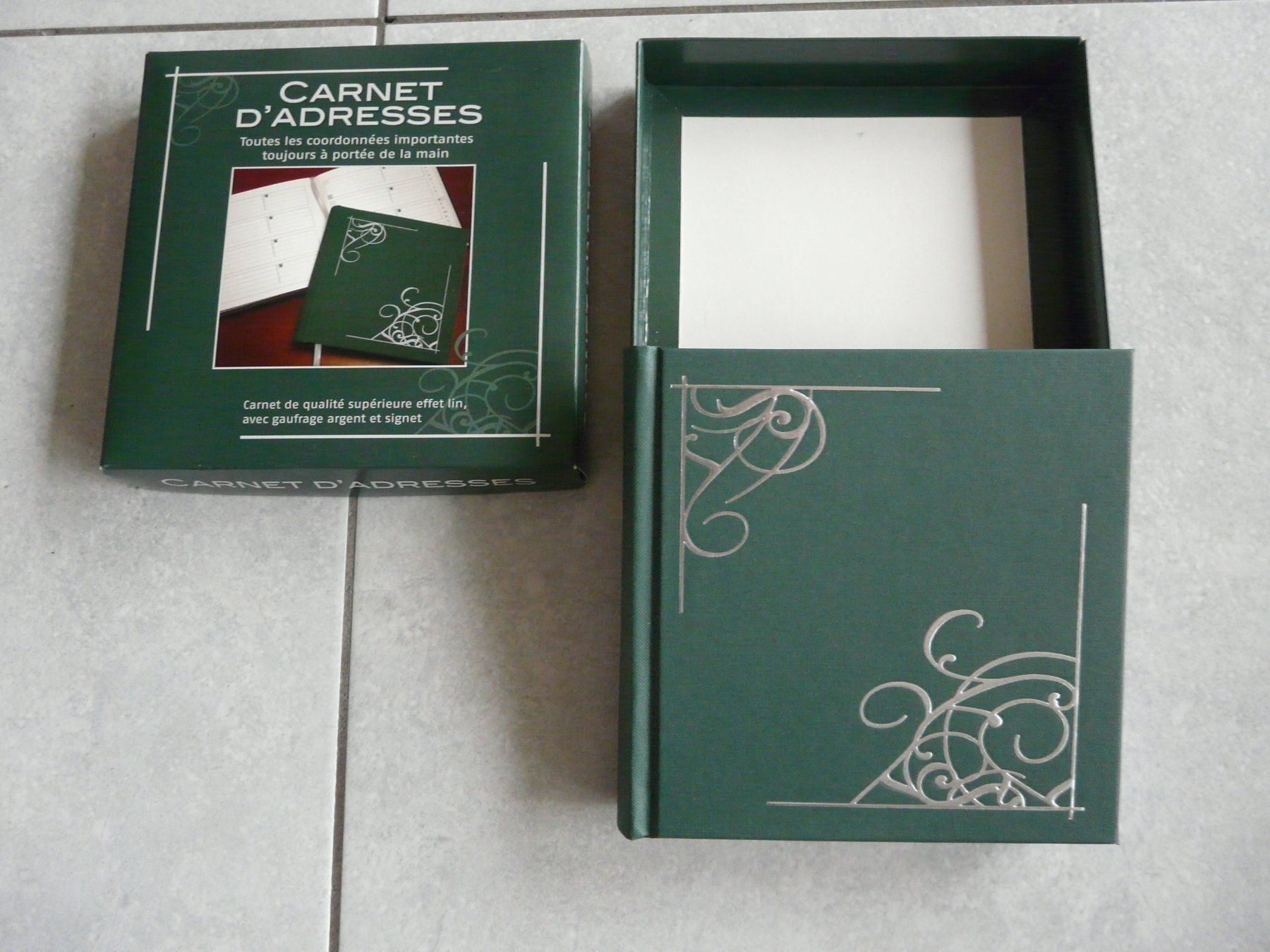 Blocchi: Adressbuch carnet adresses neuf coffret – Nuovo e nell'imballaggio originale da ERLINSBACH venduto da doudouce