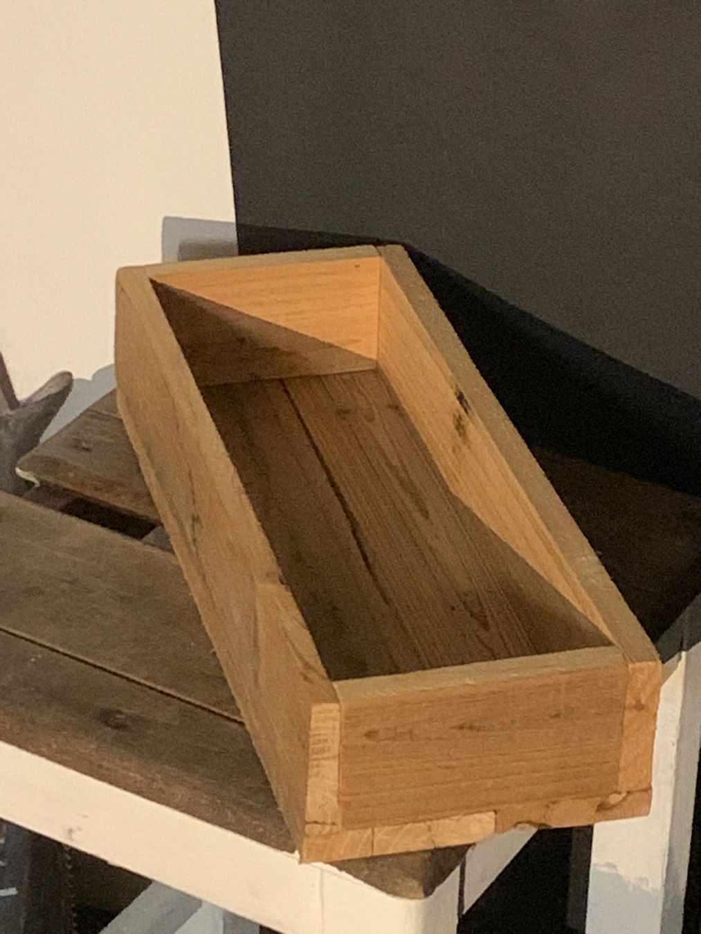 Transportkisten: einfache Holz-Kiste – Gebraucht aus St. Gallen von Miousch