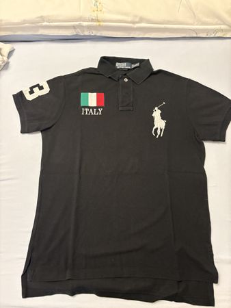 Polo Ralph Lauren Polo Shirt Schwarz M/M Italy