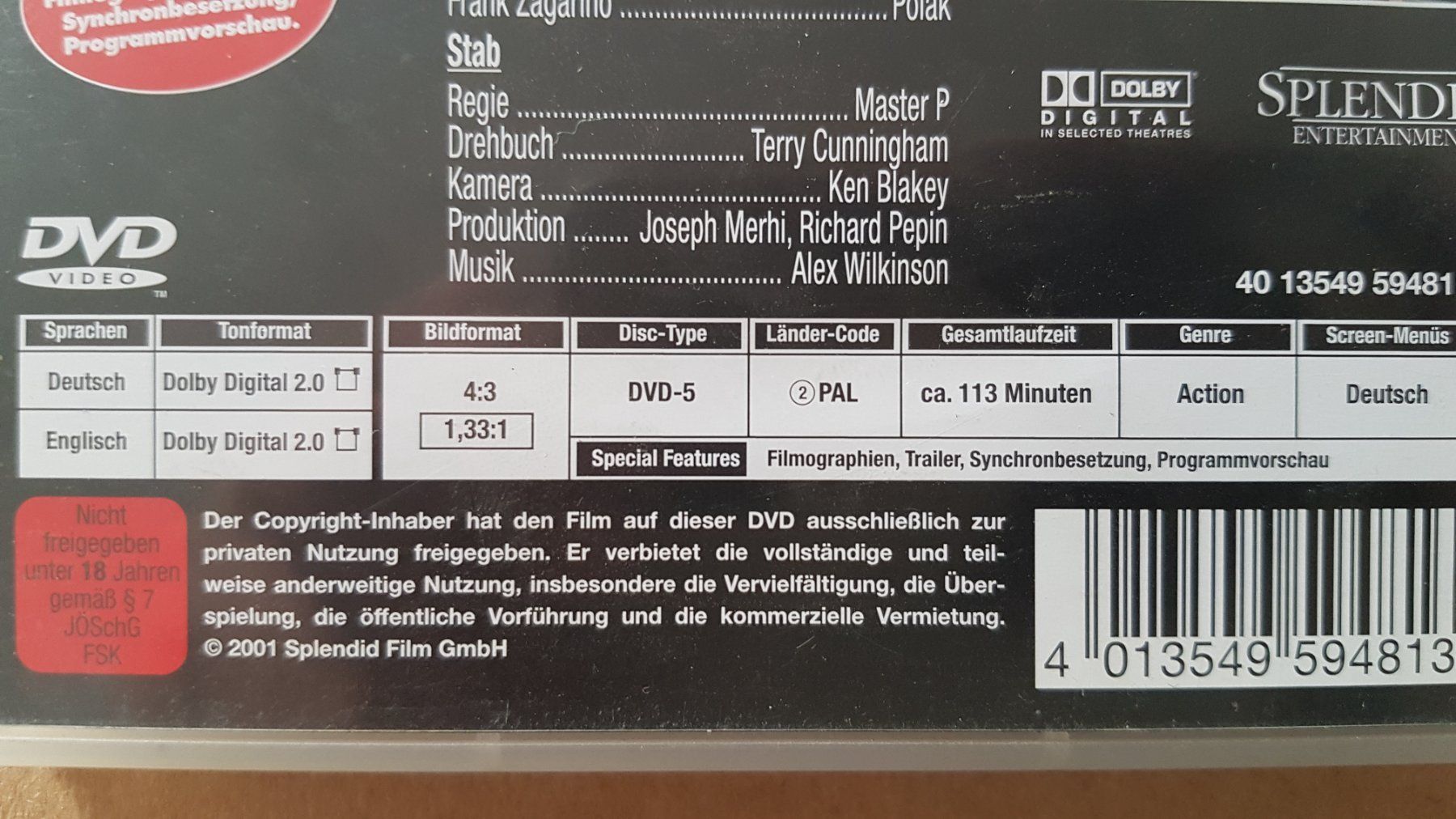 Alle DVDs: DVD No Tomorrow – Gebraucht aus Oetwil am See von fineli2 1