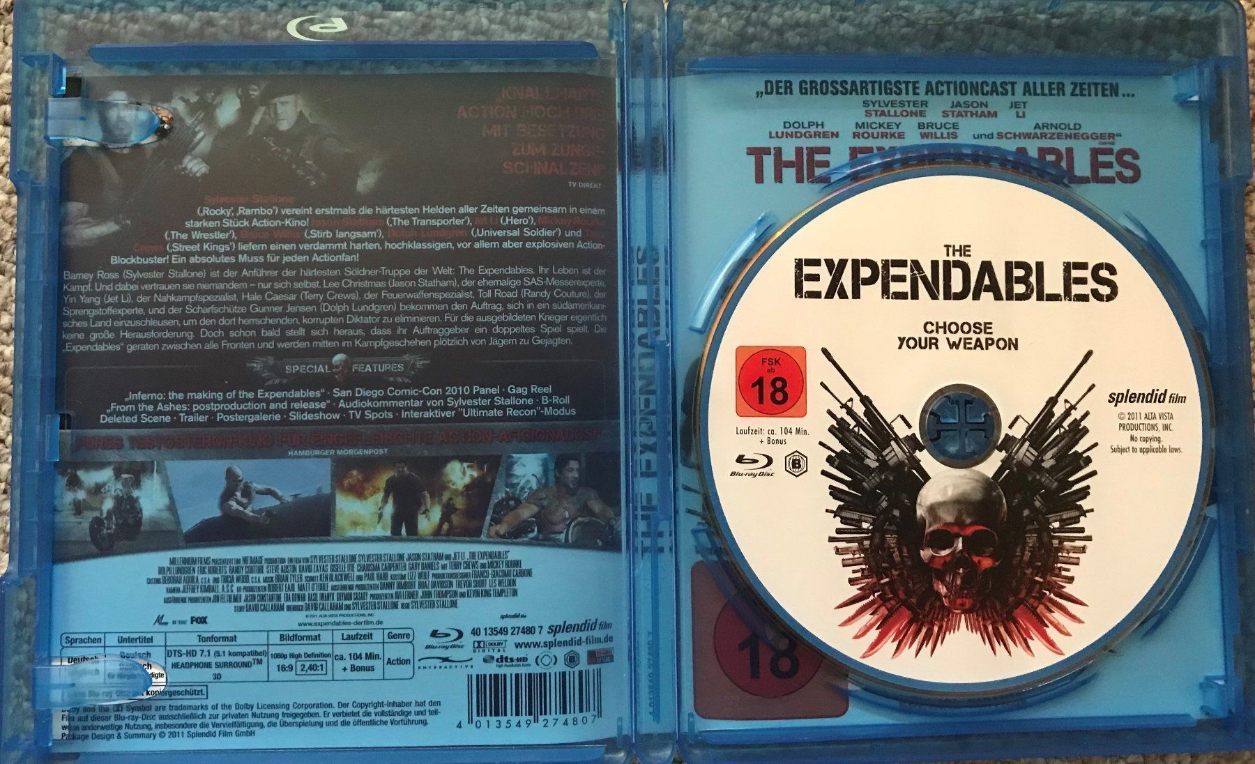 Tous les DVDs: The Expendables – Neuf (Voir description) à Tecknau par Otacon0 3