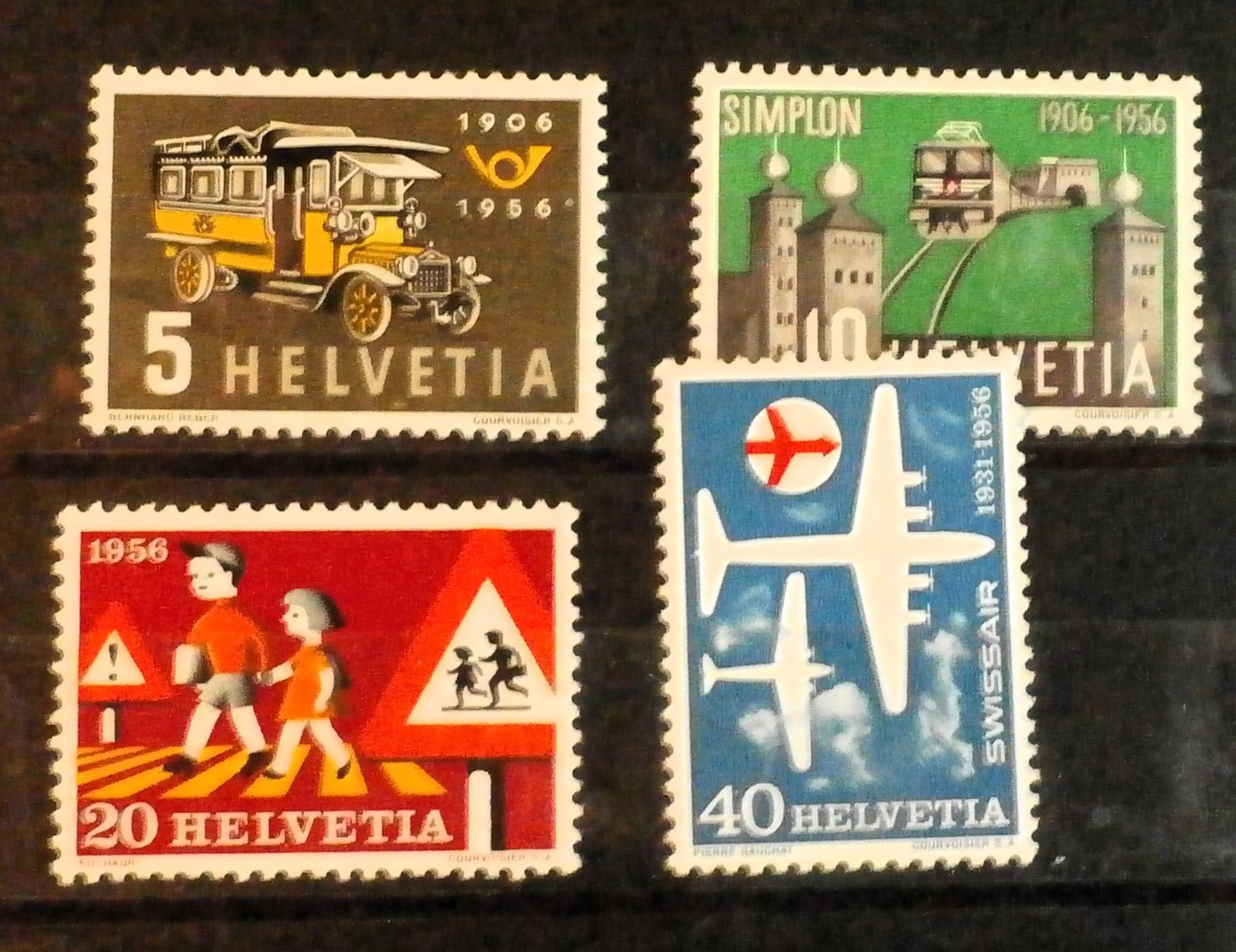 Alle Briefmarken: CH Werbemarken 1956 ** – Neu (gemäss Beschreibung) aus Kehrsatz von Bernherb2 1