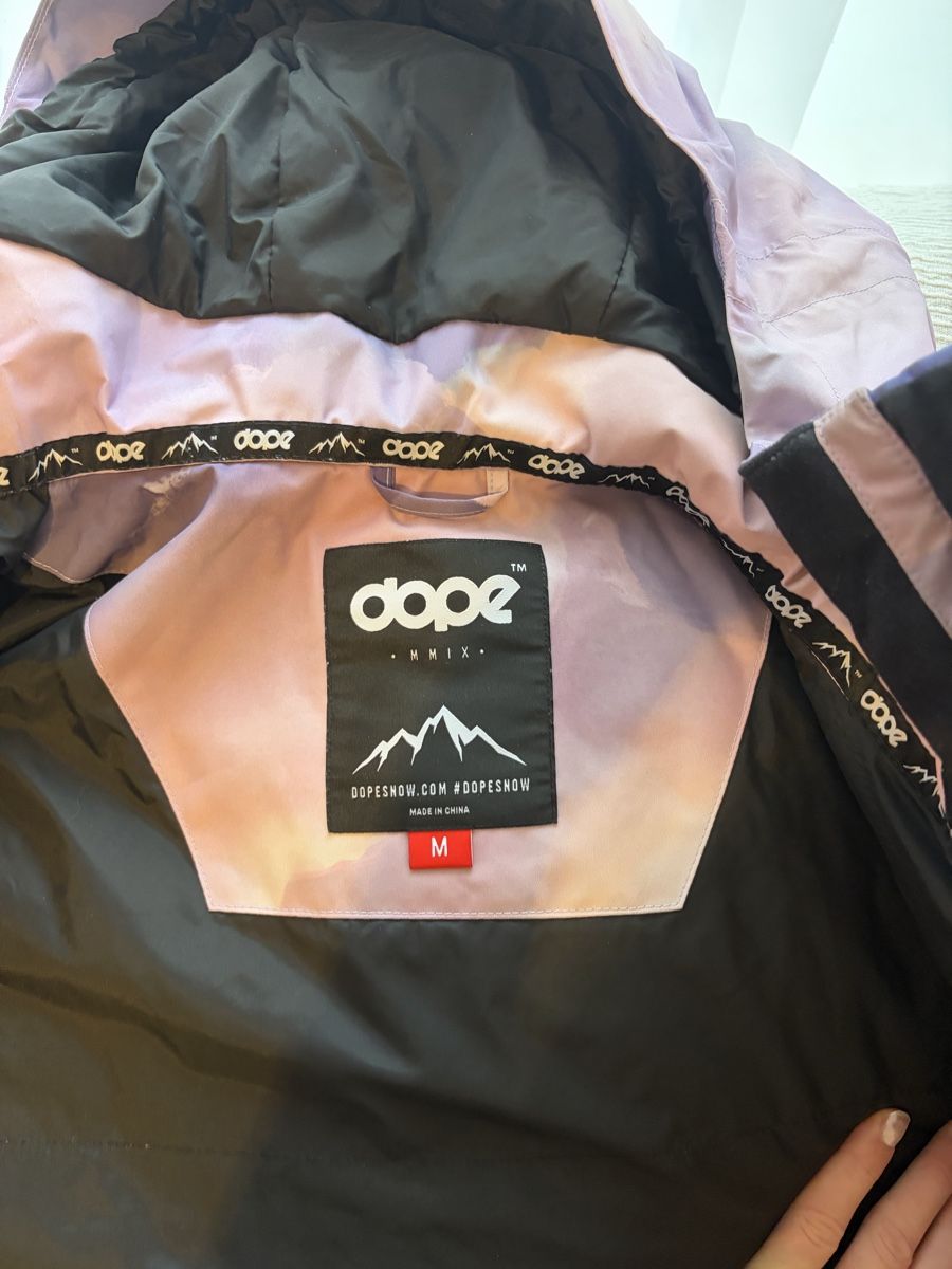 Dope Jacken: Dope Snowjacke lila gemustert – Neu (gemäss Beschreibung) aus Lenzburg von goodoneremi 6