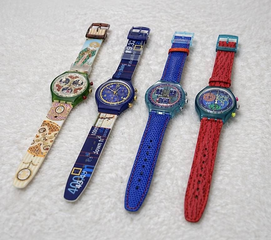 Orologi: Swatch Art Highlight Set + Collector Box – Usato da Uster venduto da barkingarky01 1