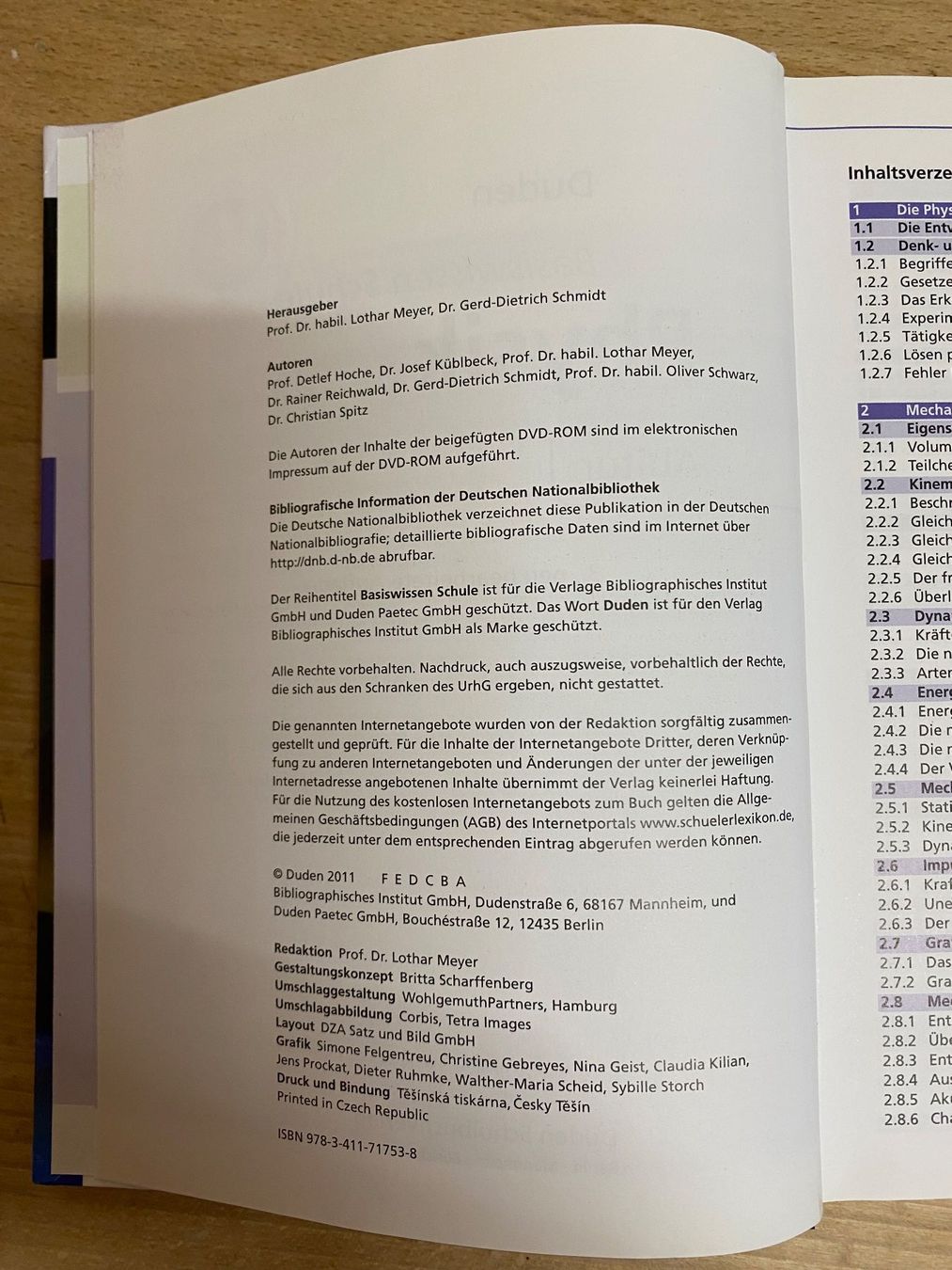 Libri: Fachbuch: Duden Physik Abitur - Basiswissen Schule + DVD-Rom – Usato da Rüschlikon venduto da Emma01 4