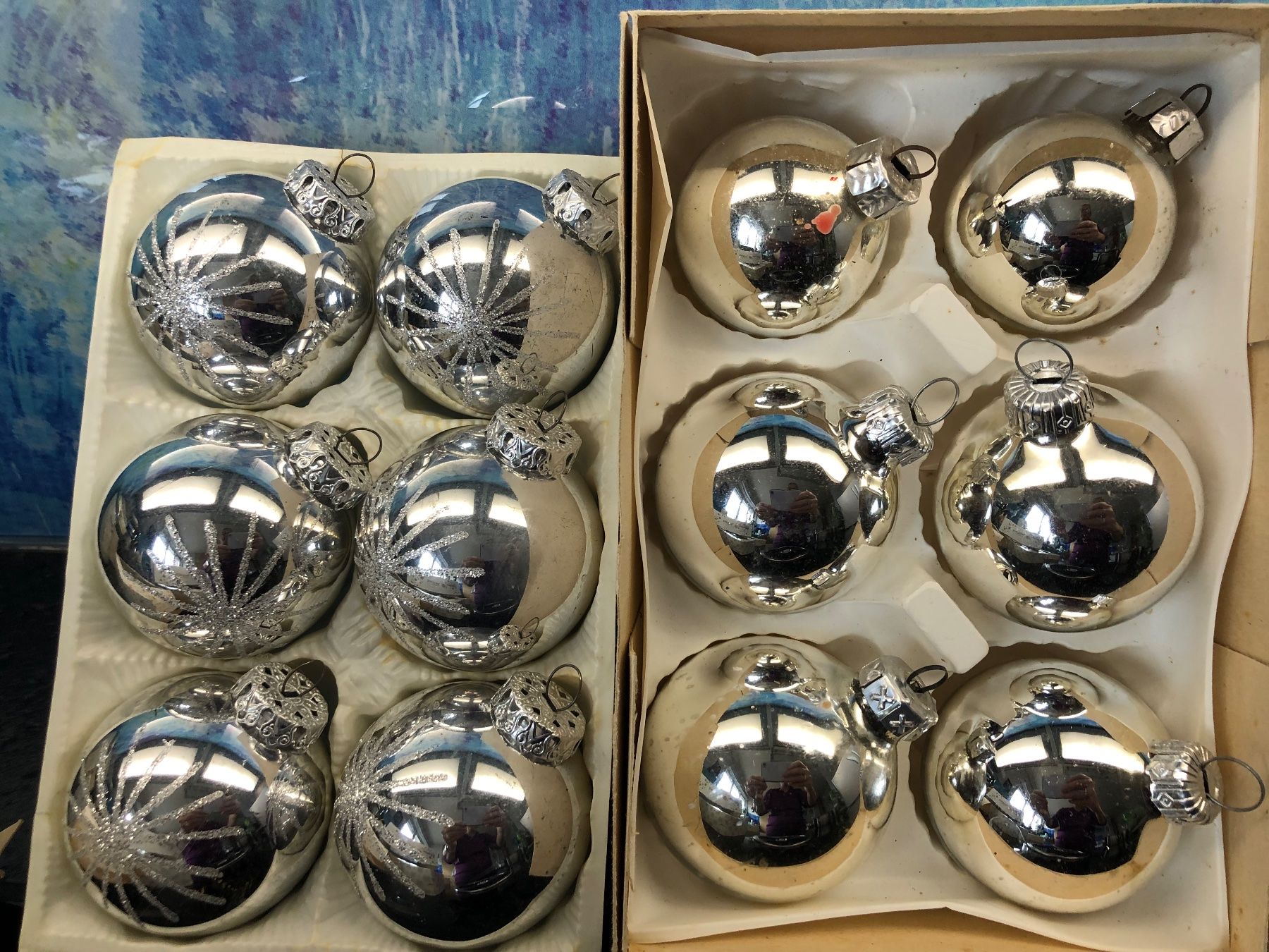 Tutte le decorazioni: Antike Christbaumkugeln Glaskugeln Weihnachtsdeko Baumkugeln – Usato da Frauenfeld venduto da Babytimmy 4
