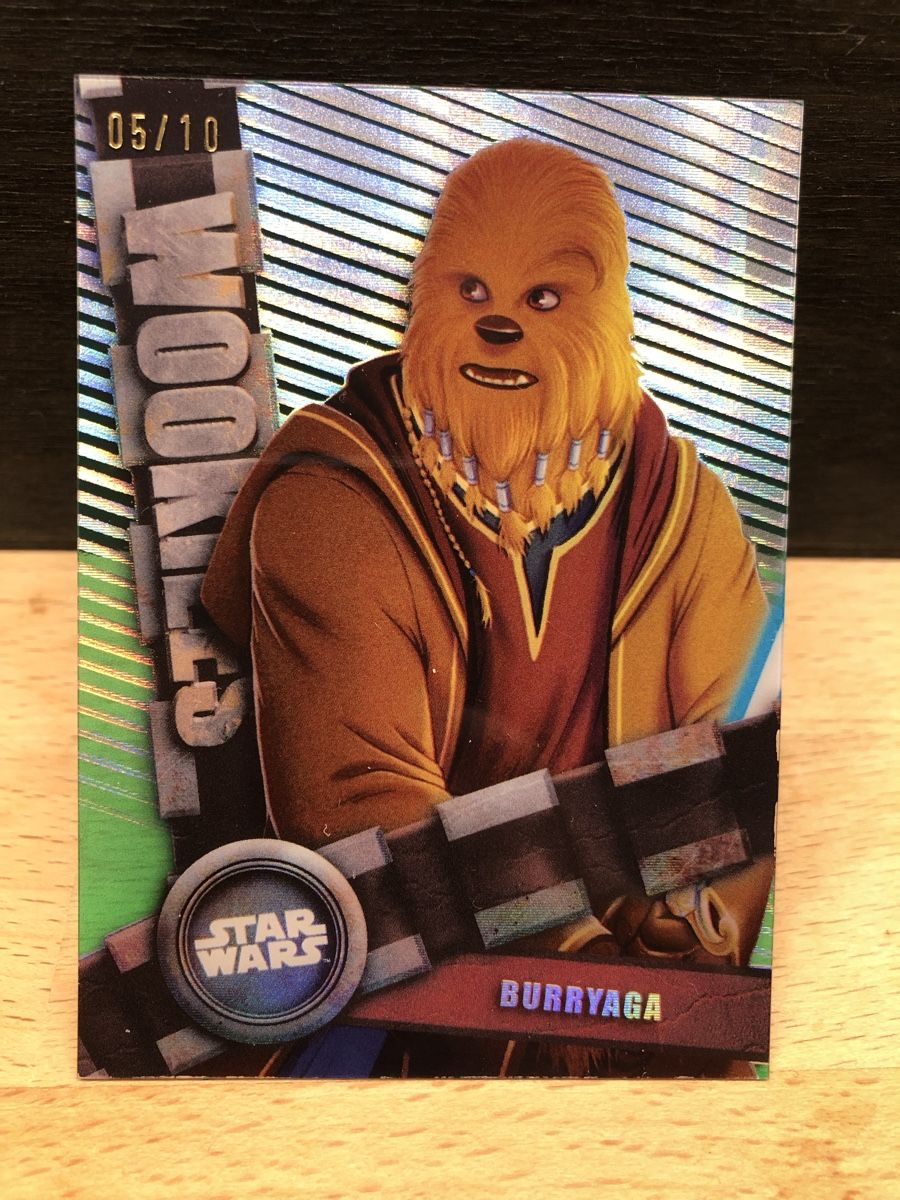 Topps Carte collezionabili: Topps Star Wars High Tek 2024 /10 Burryaga – Nuovo (secondo la descrizione) da Corsier GE venduto da SWmoderncards