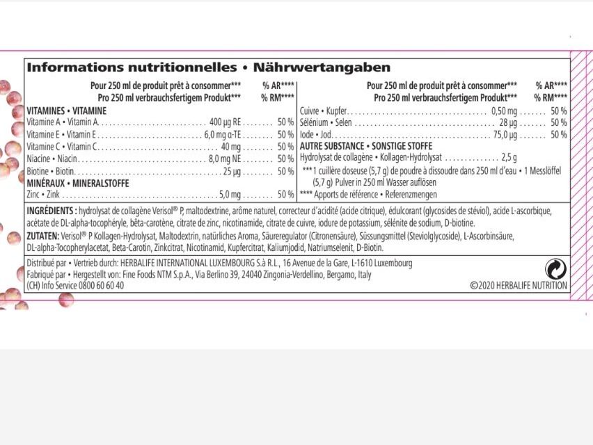 Herbalife Cibi & Specialità: 3 × Collagen Skin Booster – Nuovo e nell'imballaggio originale da Wädenswil venduto da sos_6vlx 1