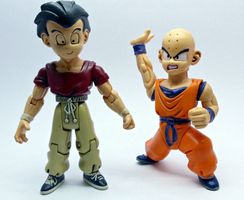 2002 DRAGONBALL Z KRILLING SET OF 2