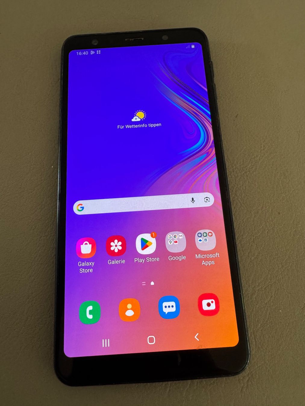 Samsung Portables: Samsung Galaxy A7 2018 – D'occasion à Adliswil par Busys 5