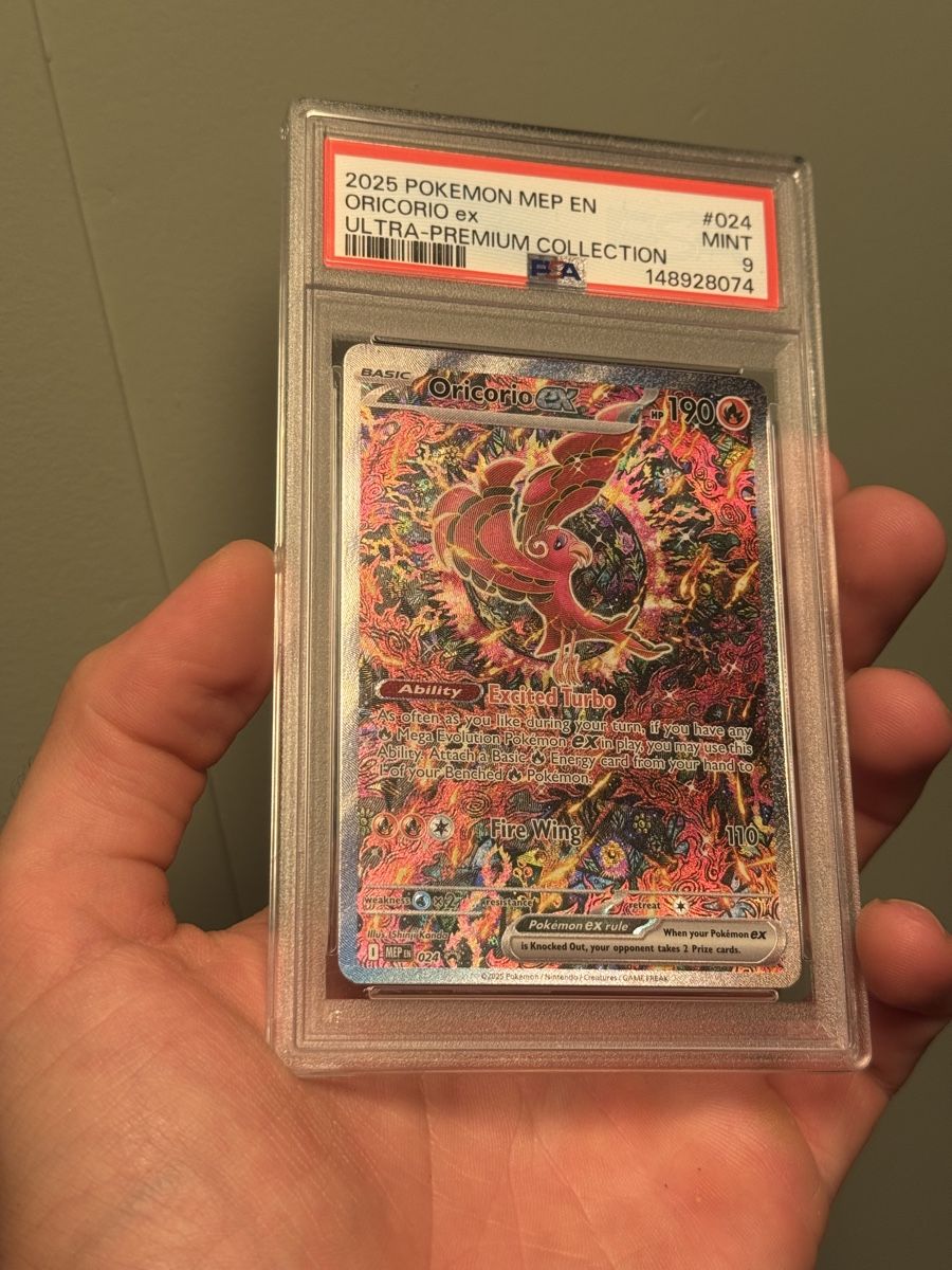 Pokémon Sammelbilder & Trading cards: Carte Pokémon Oricorio ex PSA 9 Mint – Neu (gemäss Beschreibung) aus Cudrefin von mel_dn2c 1