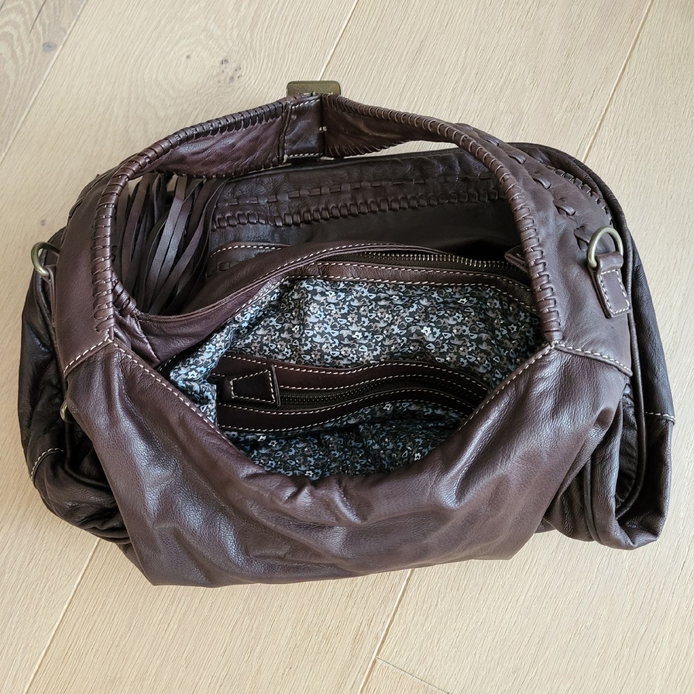 Borse da donna: Lederhandtasche, neu – Nuovo (secondo la descrizione) da Döttingen venduto da Alis68 3