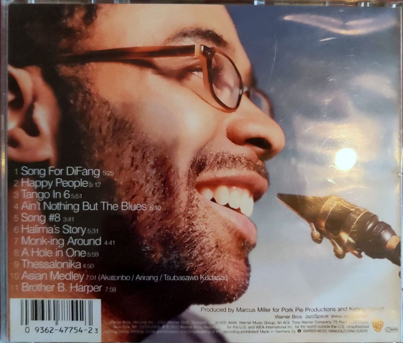 CDs: Kenny Garrett; Happy People – Gebraucht aus Burg AG von Franklin5736 1