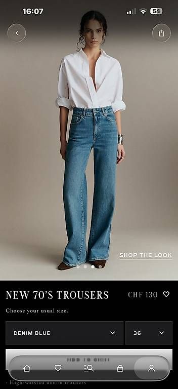 Sezane Jeans: Jeans Sézane  Taille 36 – D'occasion à Crans-Montana par van_x72p
