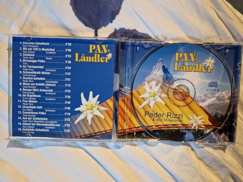 CD: Peder Rizzi: Pan-Ländler – Usato da Brittnau venduto da Zibu 2
