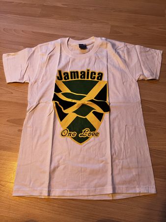 Cooles Jamaica T-Shirt "One Love", Grösse M