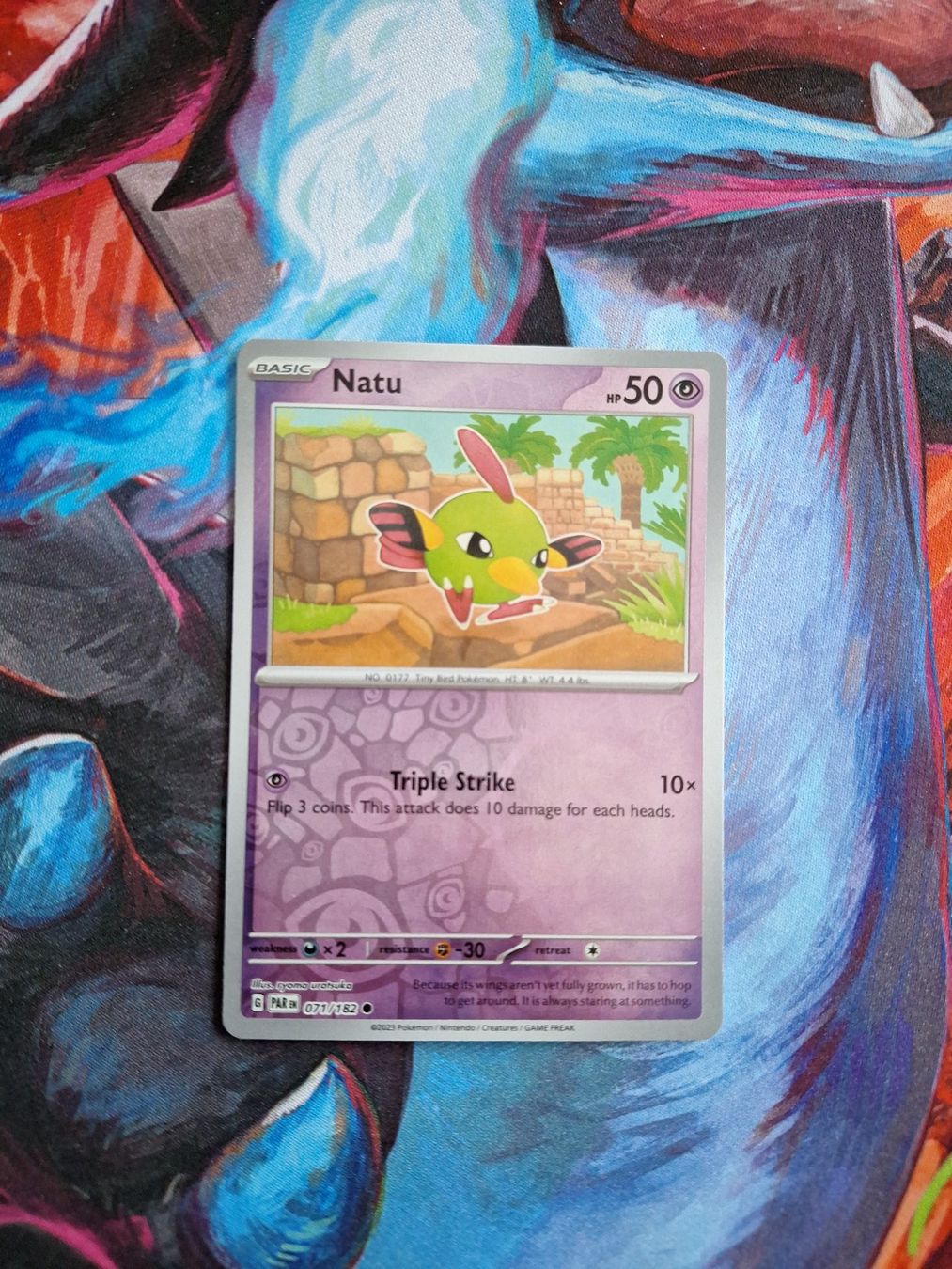 Pokémon Carte collezionabili: Natu - Reverse Holo - Pokemon Paradox Rift – Usato da Altstätten SG venduto da GGsGameshop