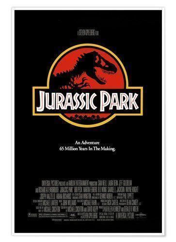 Schilder: Rusty Blechschild-JURASSIC PARK-30 x 40 cm – Neu und originalverpackt aus Rupperswil von big-one-sale