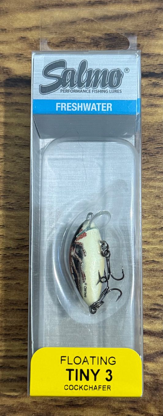 Esche: Salmo Floating Tiny 3 (Maikäfer-Wobbler) - 3 cm 2 gr – Nuovo e nell'imballaggio originale da Widnau venduto da Fishingtackle_Oggy 1