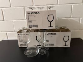 🍷🍷🍷 21 SVALKA Weinglas, Klarglas, 30 cl🍷🍷🍷IKEA