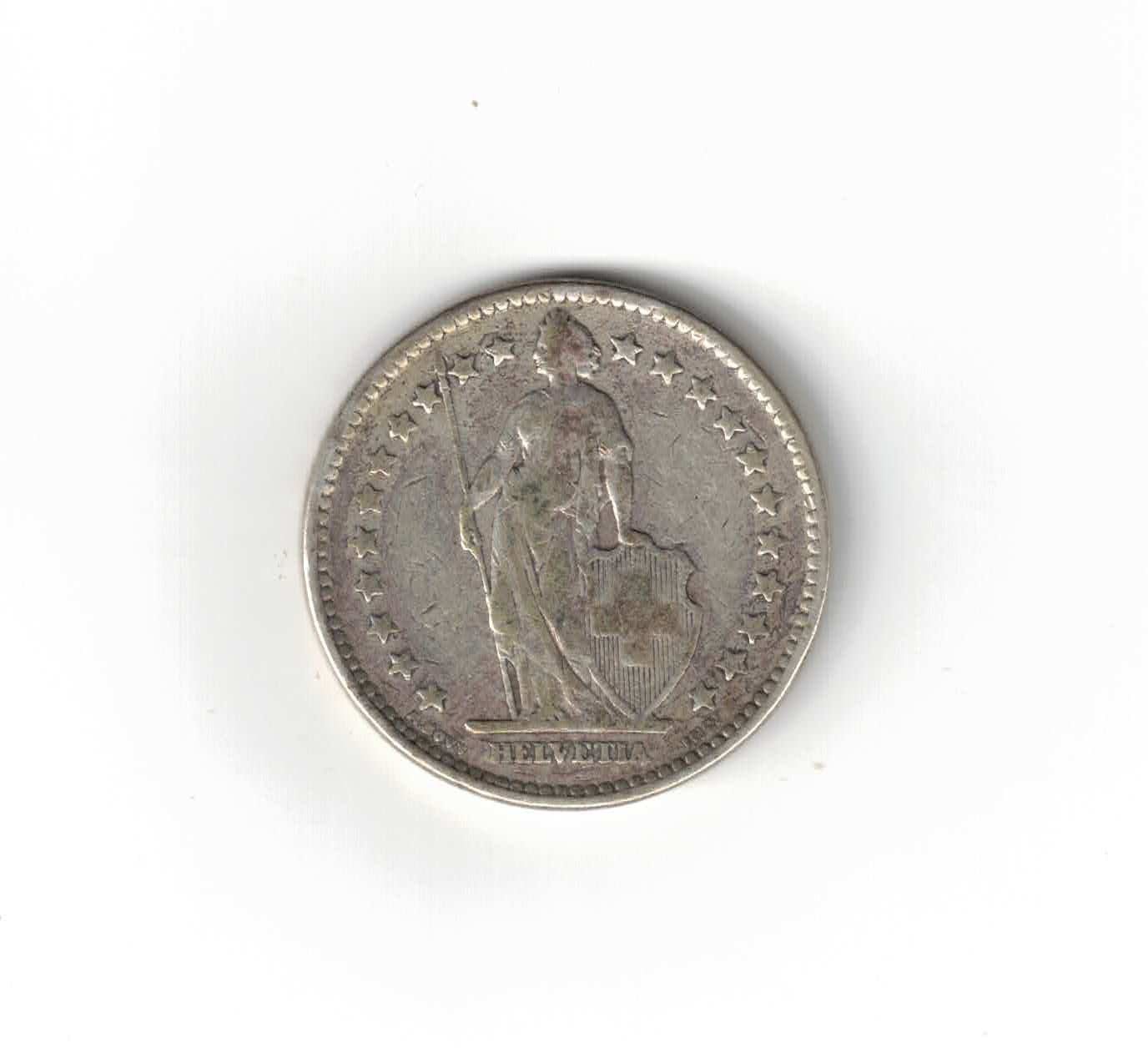 Tutti le monete: Fr. 2.- 1875 Silber – Usato da Bottmingen venduto da Golferin 1