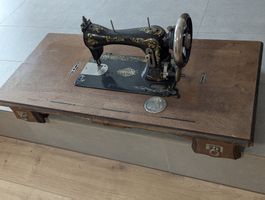 Nähmaschine "Wertheim" Antik gebrauchter Zustand